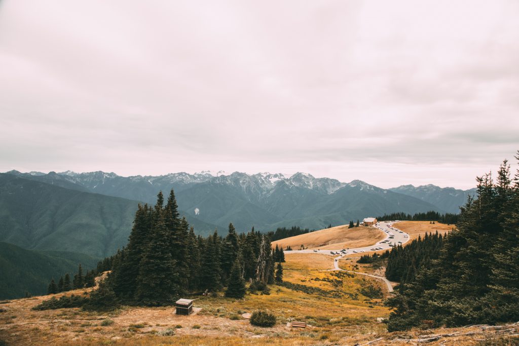 Hurricane Ridge mountain range