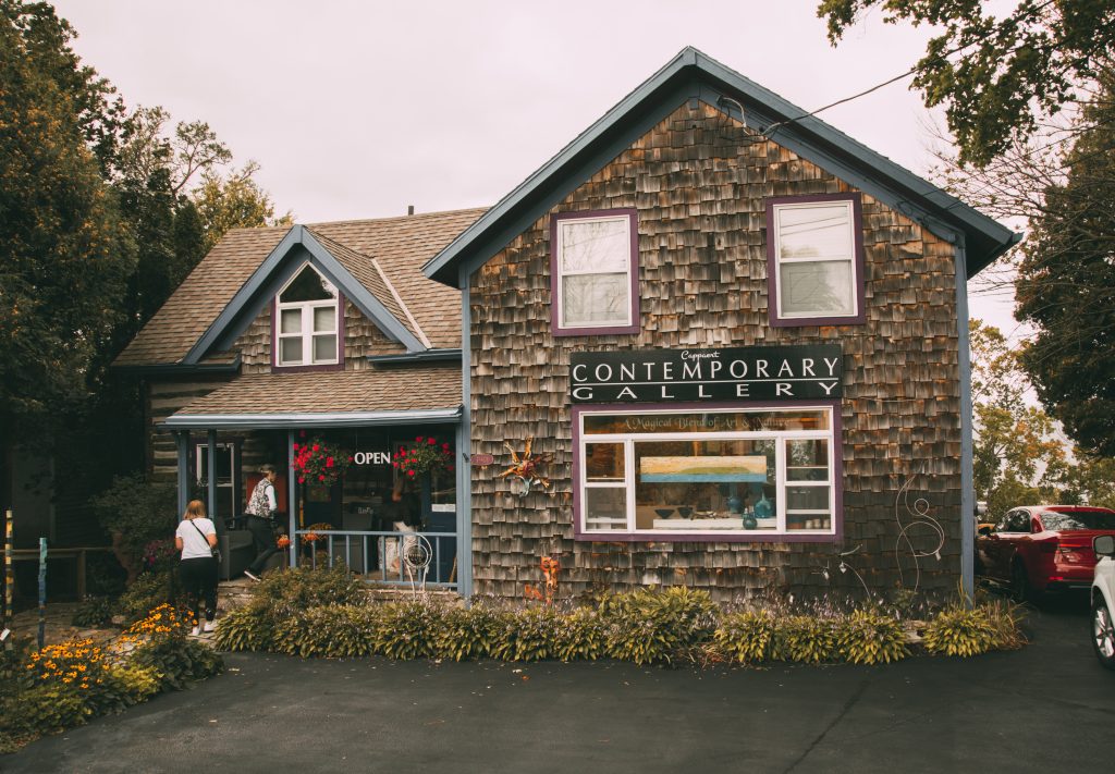 An art gallery in Egg Harbor