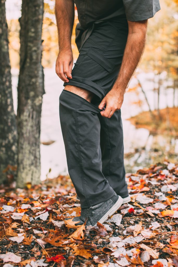 Men's convertible pants by prAna.