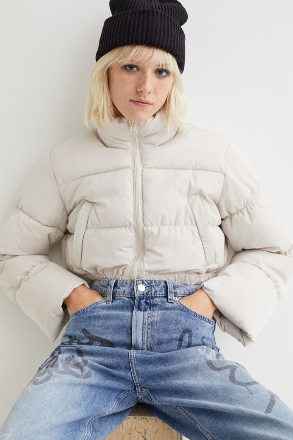 Crop Puffer Jacket