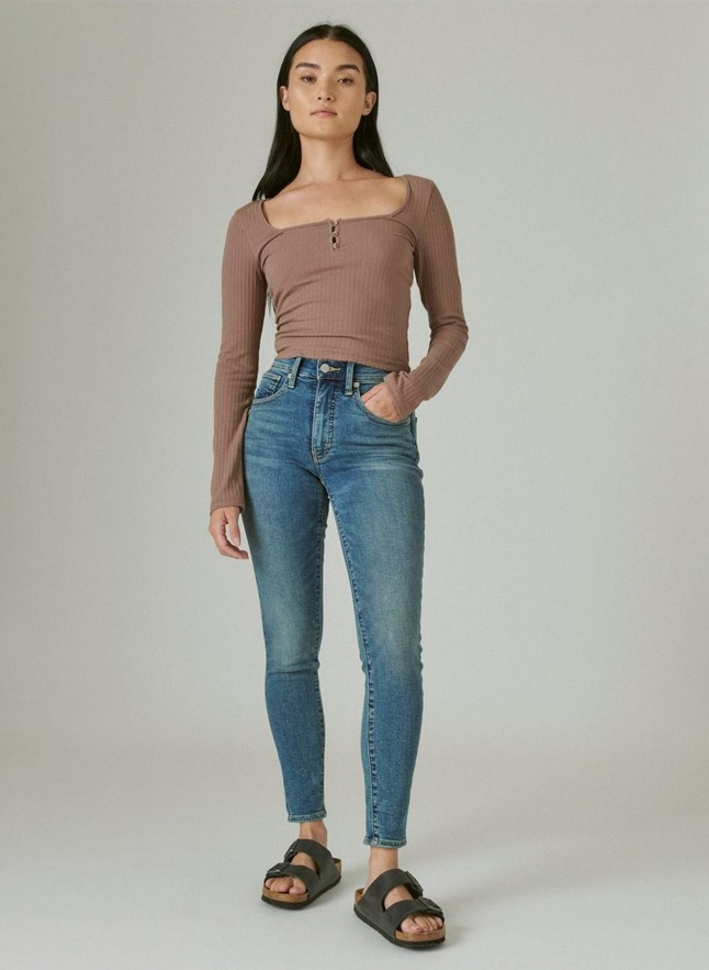 High Rise Bridgette Skinny