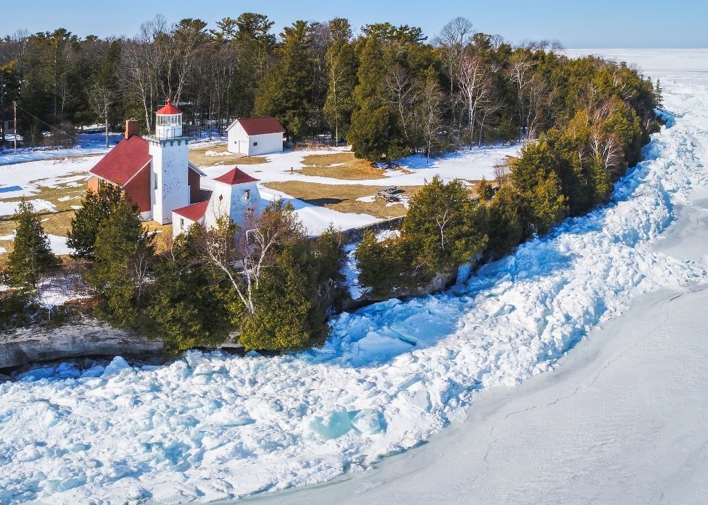 Door County Wisconsin in Winter