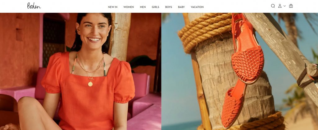 Boden homepage