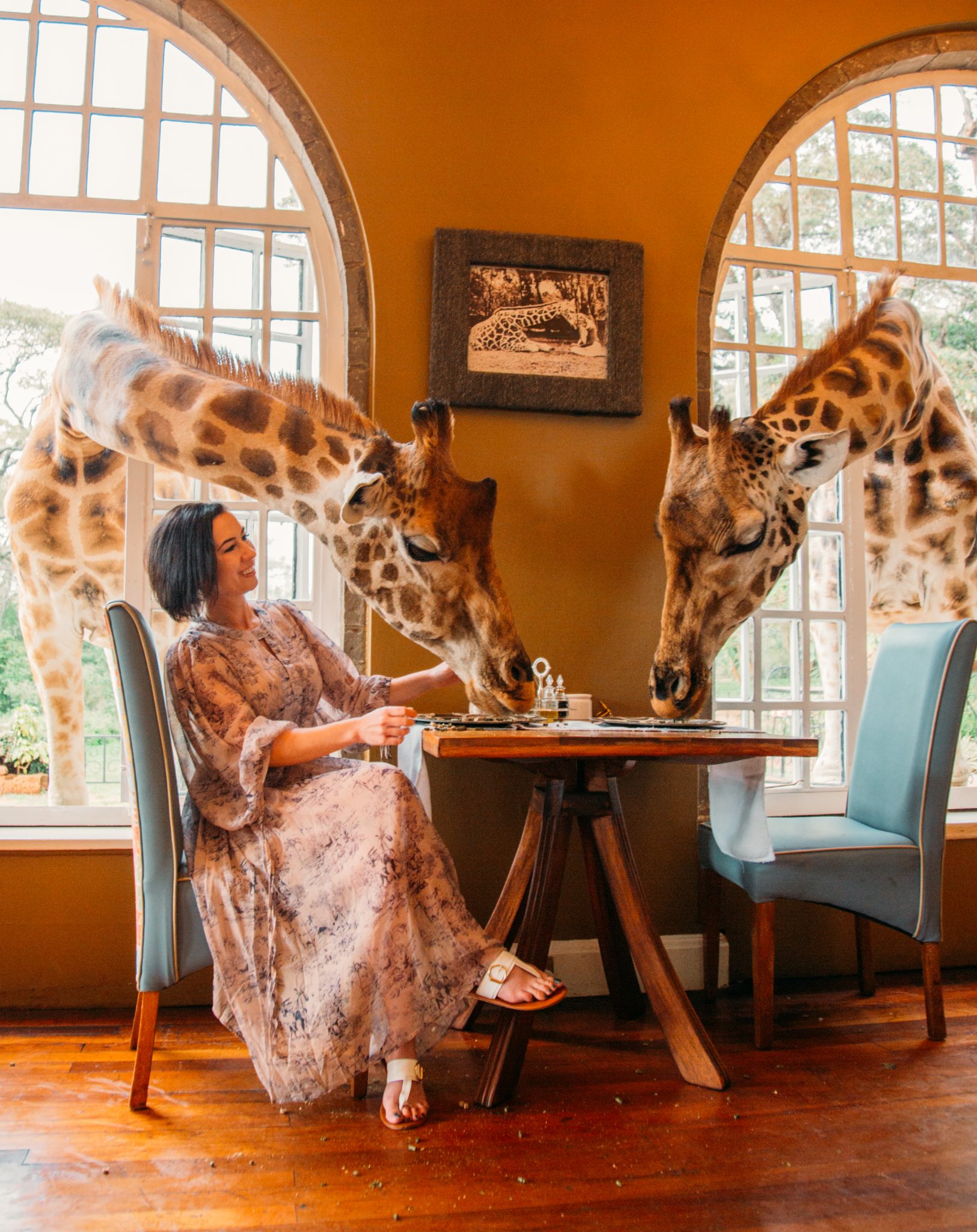 What I Wore to The Giraffe Manor in Nairobi, Kenya + Outfit Tips