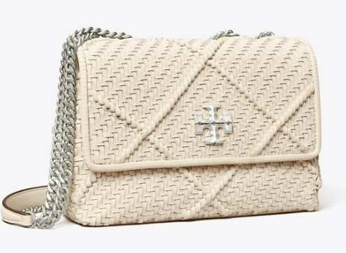 SMALL KIRA DIAMOND WOVEN CONVERTIBLE SHOULDER BAG