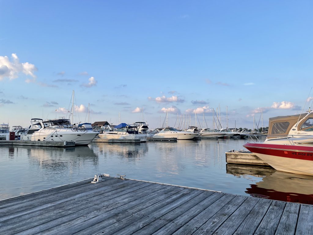 The dock outside of Clementine