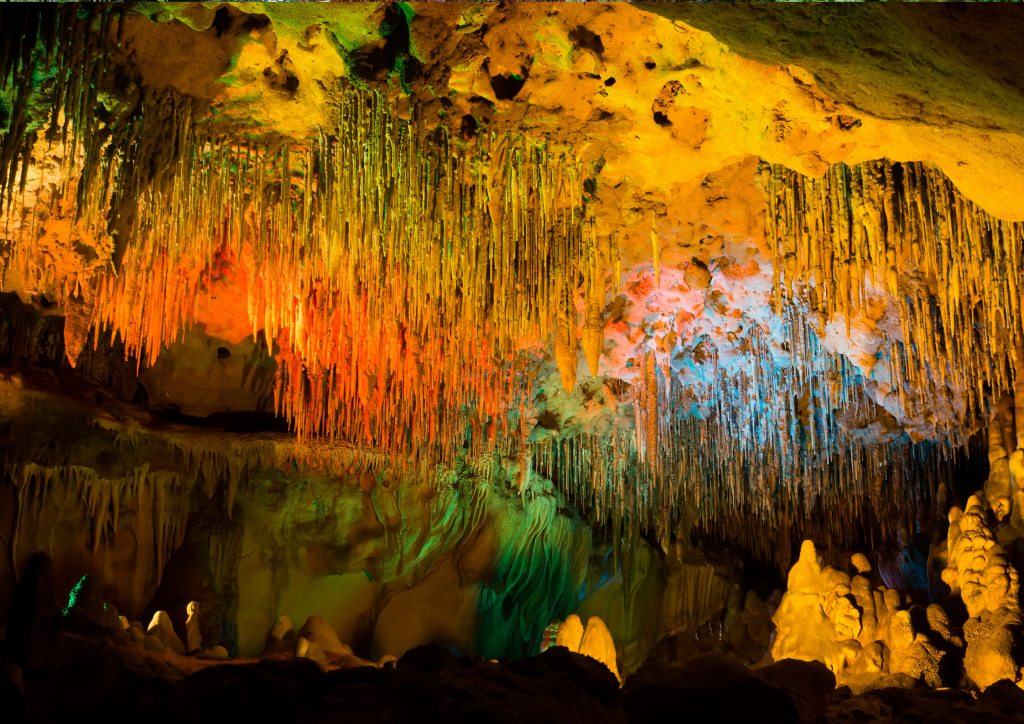 Wide angle view of the Florida Caverns State Park (Marianna).