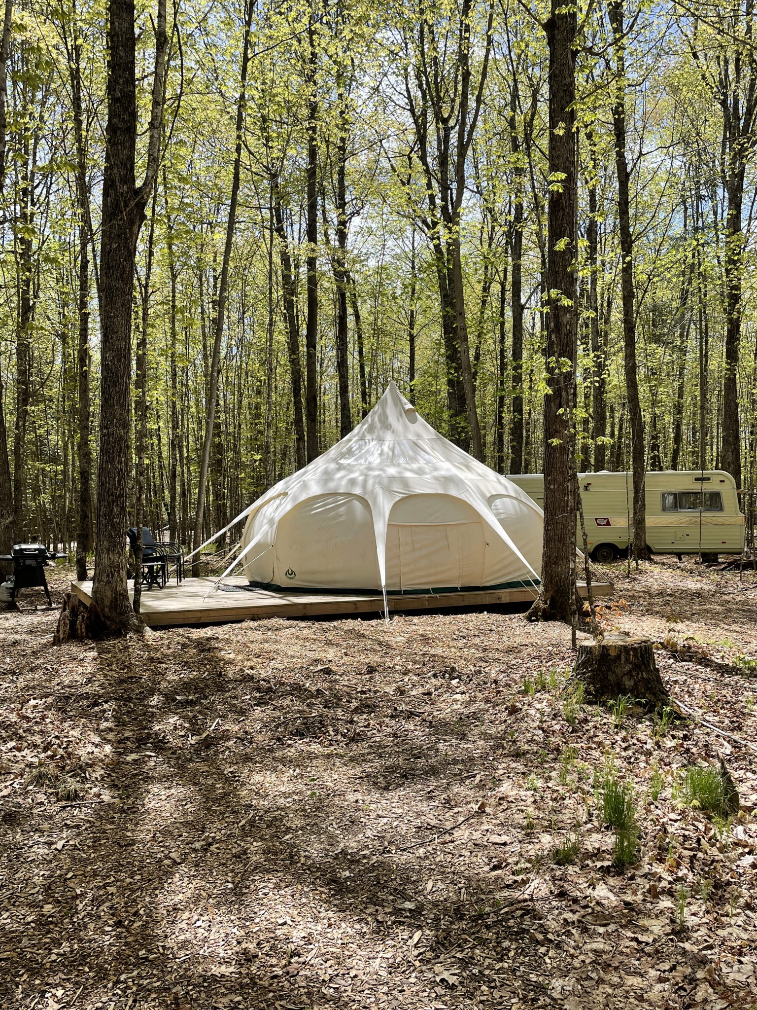 My Experience Glamping in Wisconsin at Coadys’ Point of View Resort