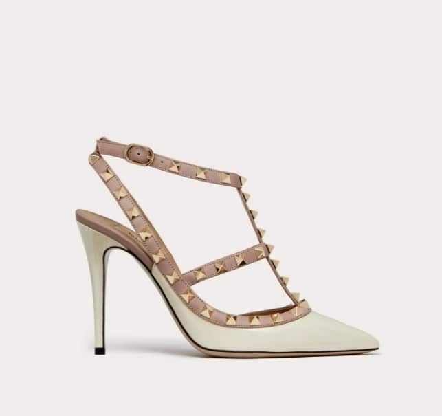 Valentino pumps on a white background.