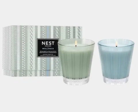 NEST NEW YORK
Wellness Classic Candle Duo Set, 8.1oz.