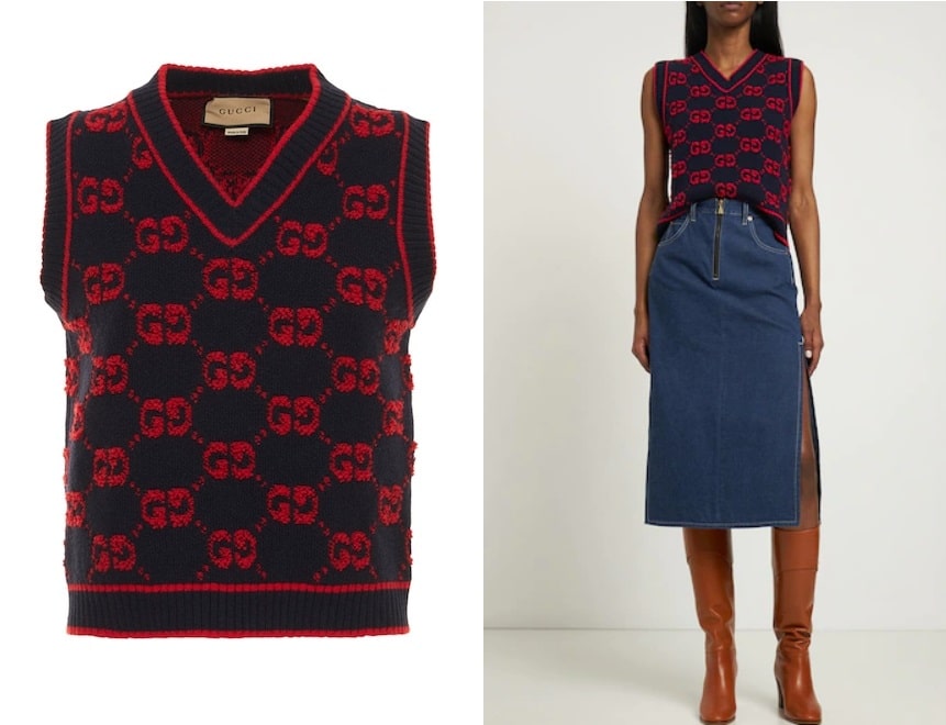 GUCCI
WOOL JACQUARD VEST