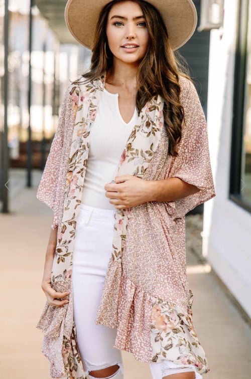 Shop the mint online boutique - kimono