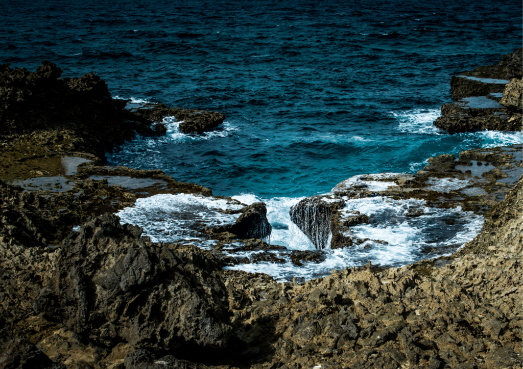 The Wilderness at Shete Boka National Park in Curacao.