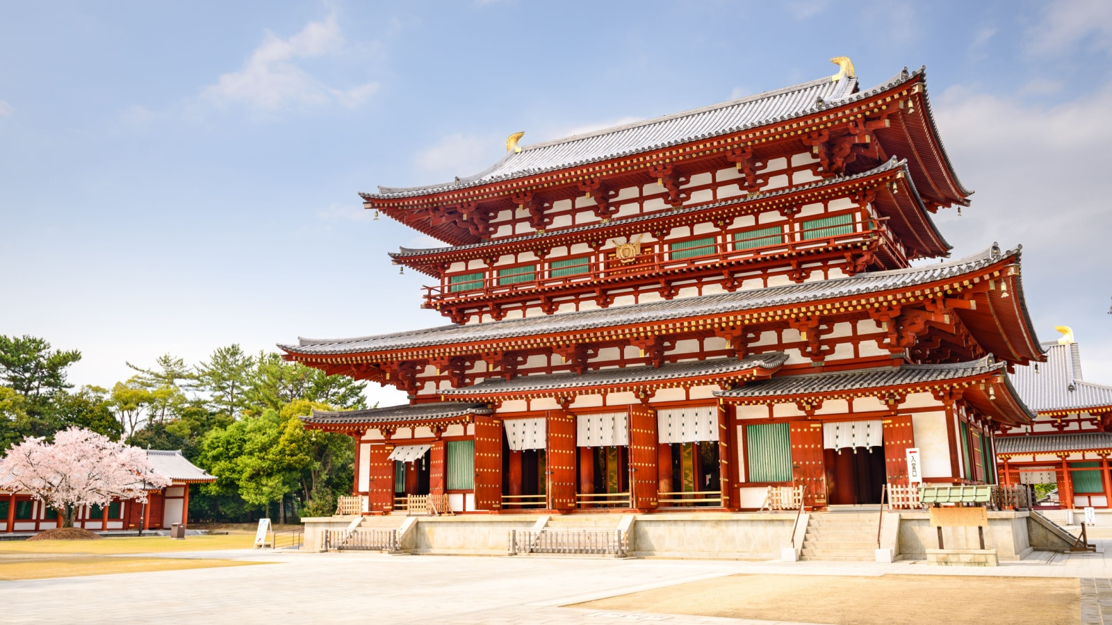 Temple in Nara Japan