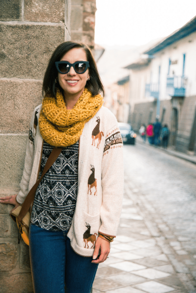 Alpaca Clothing Shopping Tips for Cusco, Peru + What I Wore