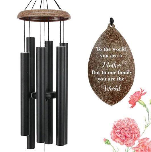 mothers day customized wind chime gift