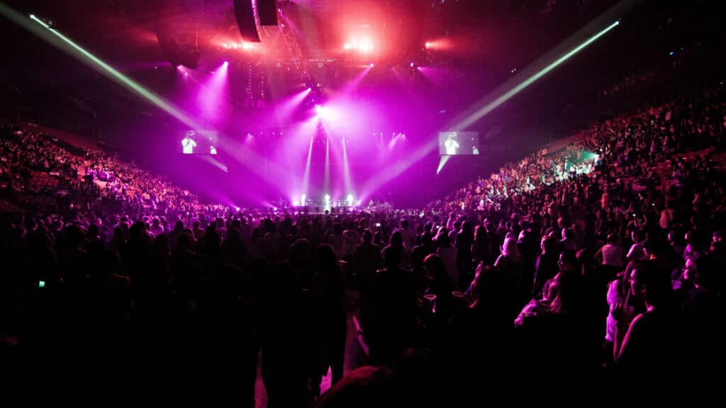 MONTREAL, CANADA, JUNE 6, 2013, Boyz II Men in concert at Bell Center for the Package Tour