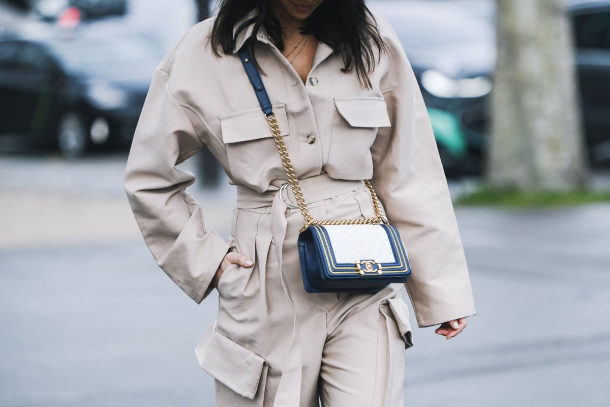 Chanel boy bag street style