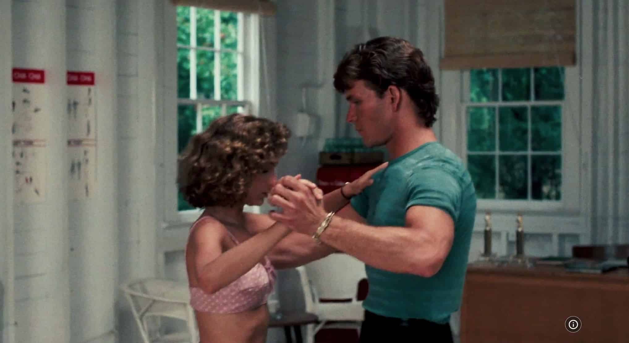 Jennifer Grey and Patrick Swayze in Dirty Dancing (1987)