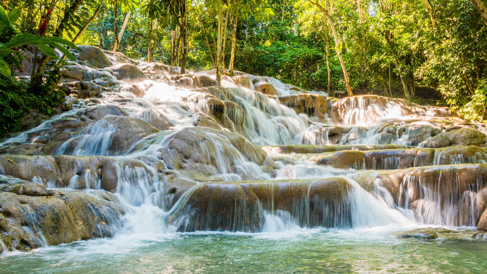 Dunn's River Falls Upper Portion Jamaica