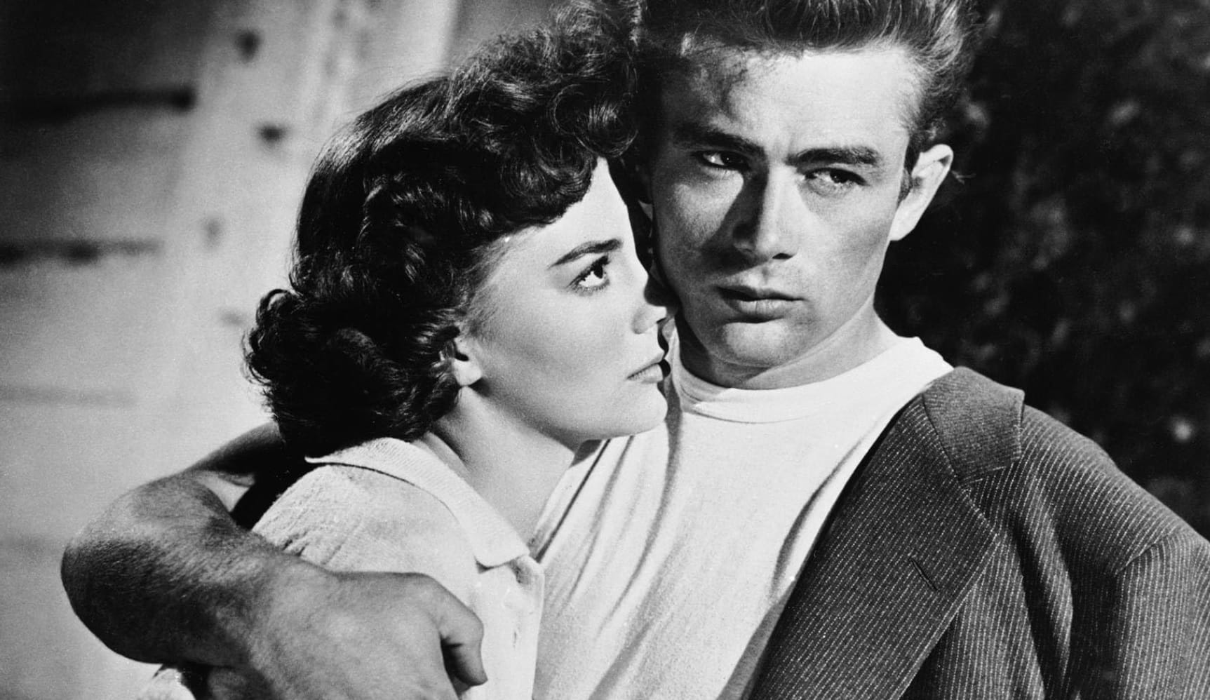 James Dean and Natalie Wood in Rebel Without a Cause (1955)