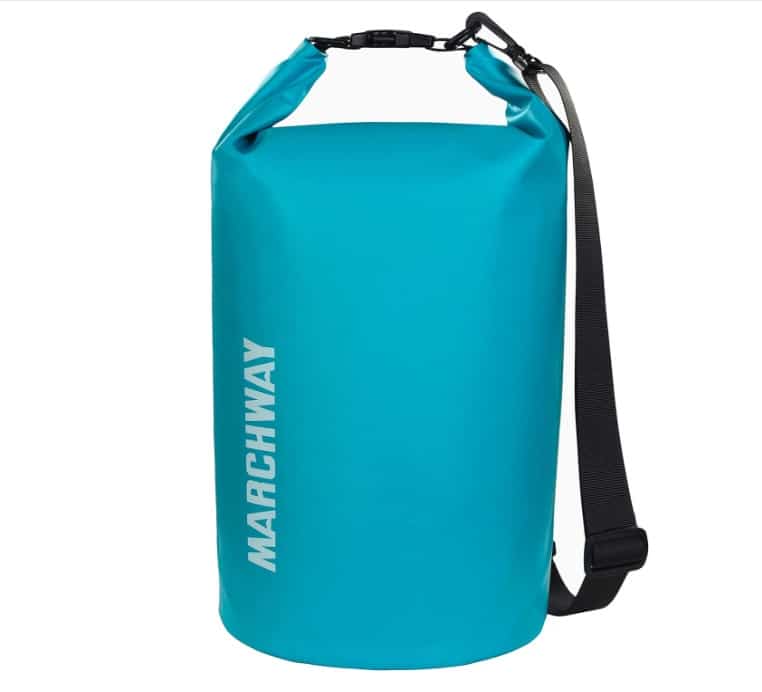 MARCHWAY Floating Waterproof Dry Bag 5L/10L/20L/30L/40L, Roll Top Sack Keeps Gear Dry for Kayaking, Rafting, Boating, Swimming, Camping, Hiking, Beach, Fishing