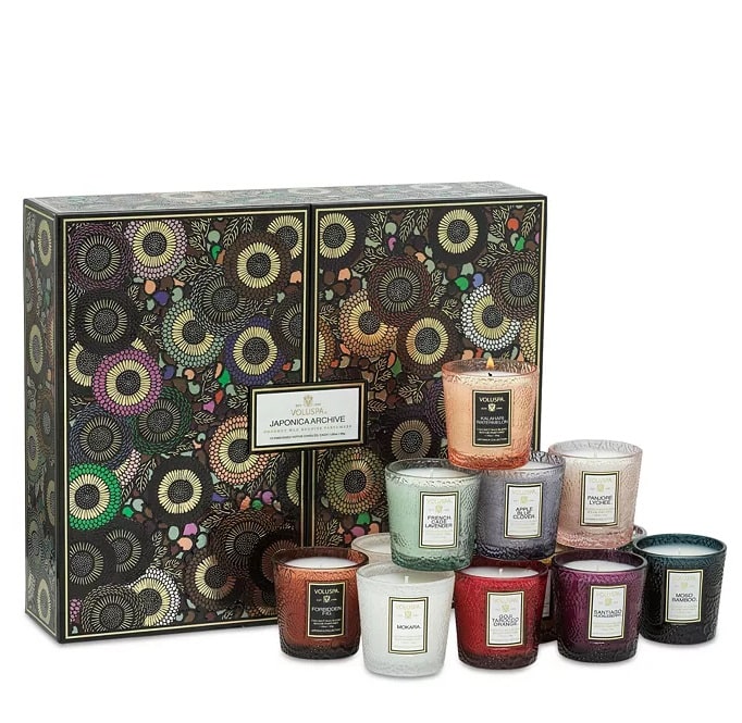 Voluspa Japonica Archive 12 Piece Candle Gift Set