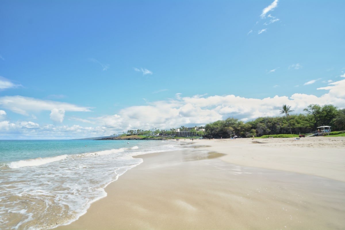 Hapuna beach Hawaï big island