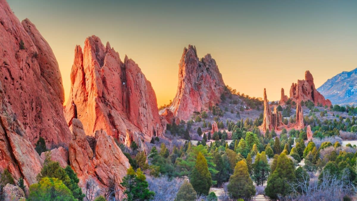 Garden of the Gods, Colorado Springs, Colorado, USA.