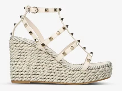 

BESTSELLER
VALENTINO GARAVANI
Rockstud 95 braided leather heeled sandals