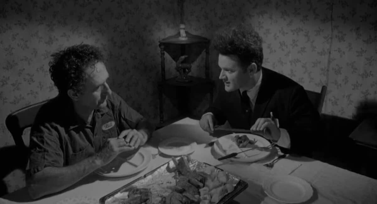 Allen Joseph and Jack Nance in Eraserhead (1977)