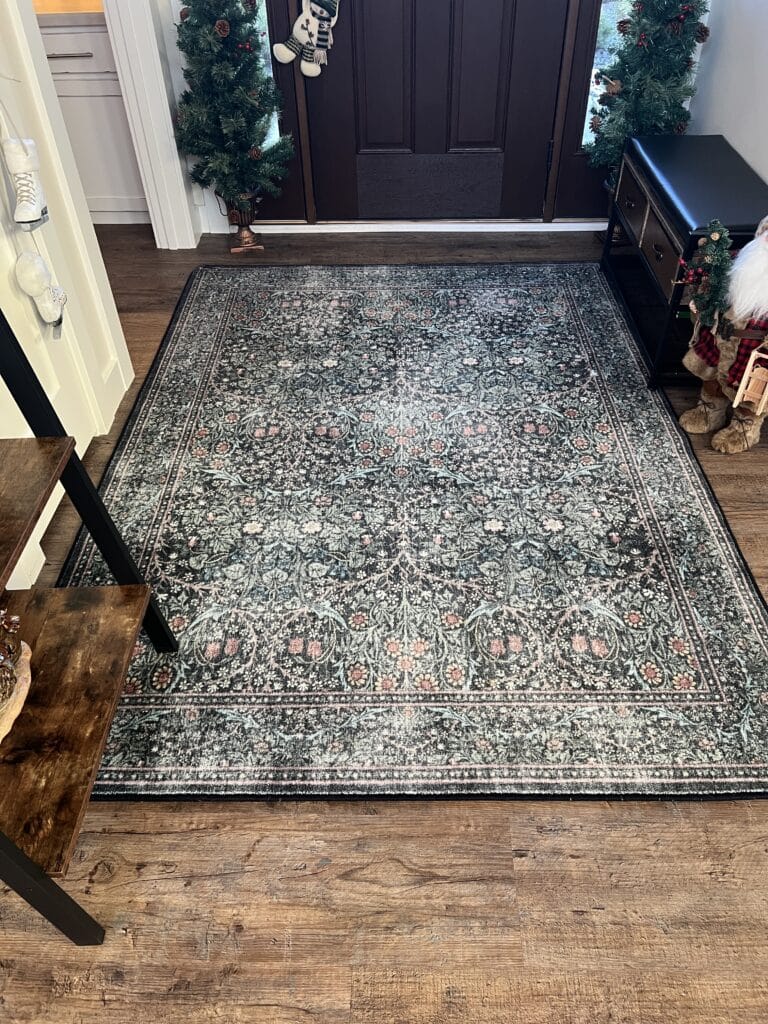 Another Morris & Co Ruggable rug in my home.