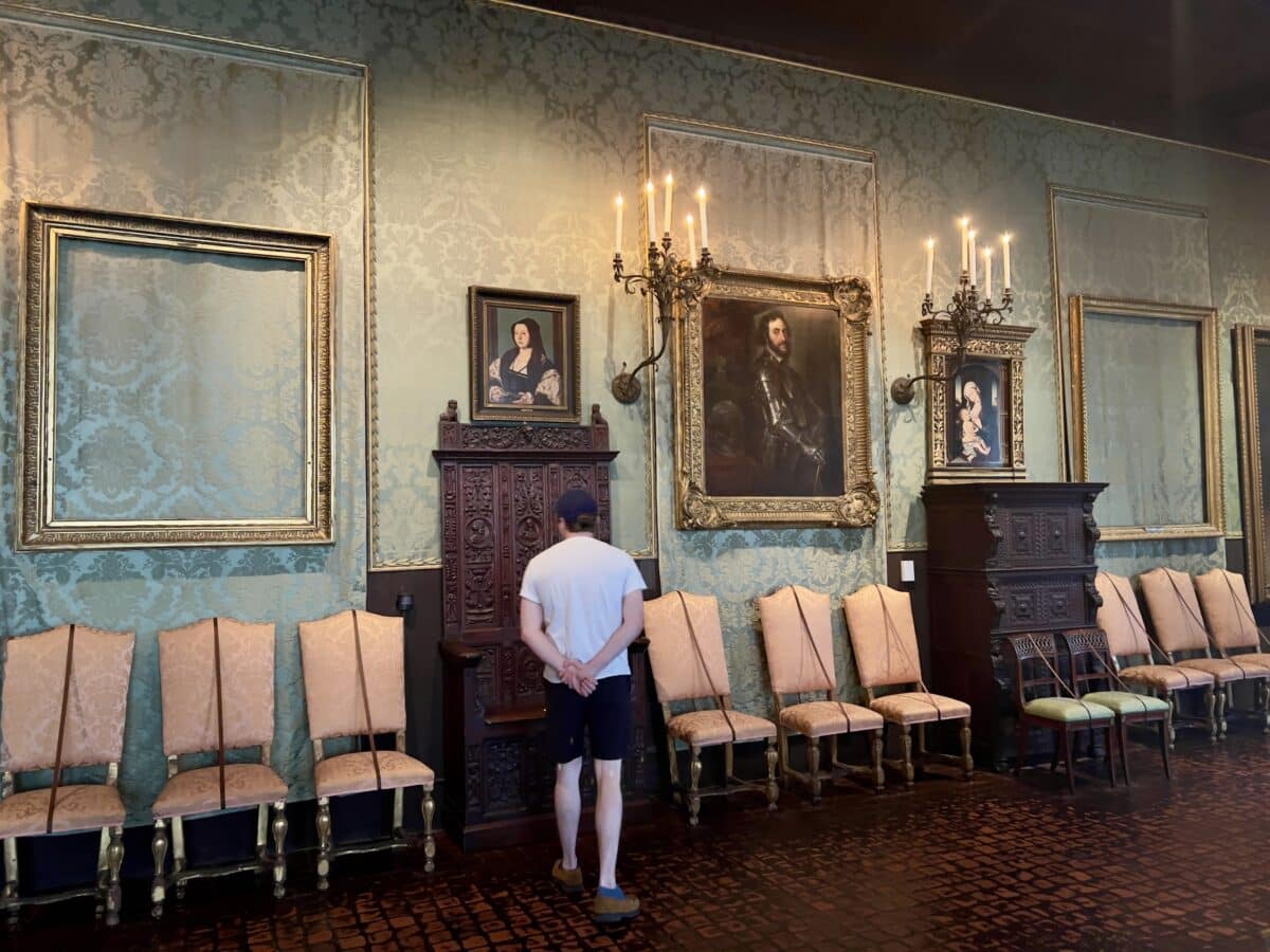 Isabella Stewart Gardner Museum empty frames after art heist