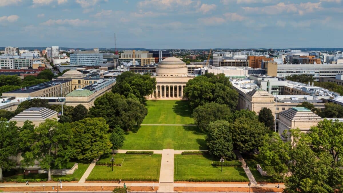 The Great Dome of the MIT in Boston, USA